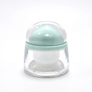 Emballage cosmétique pour soins de la peau, pot en plastique pour masque facial, couvercle à vis, matériau de base en PS, conteneur remplaçable pour crème pour les yeux, soins de la peau - Product Image 4