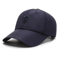 Gorra de Béisbol Personalizada con Logotipo Bordado en 3D, 6 Paneles, Visera Curva, Orificios Láser, Impermeable