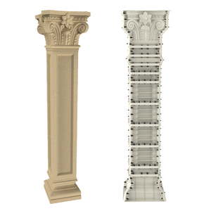 Khuyến Mãi Khuôn Cột Bê Tông Hình Vuông Đúc Trụ La Mã Trang Trí Bằng Nhựa Xây Dựng Xi Măng Bê Tông Đúc Sẵn Dạng Nhà - Product Image 6