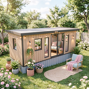 Chambre d'hôtes préfabriquée, cabane de jardin isolée, espace de réception confortable, utilisable en différentes saisons - Product Image 3