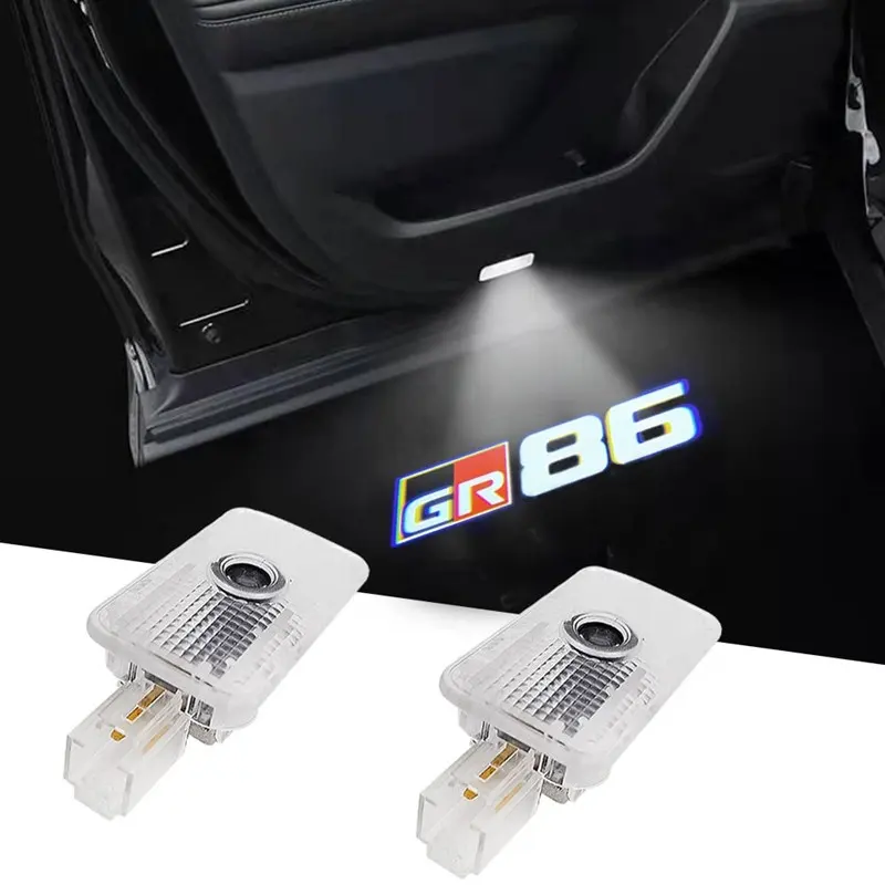 Приветственное освещение для двери автомобиля, светодиодный проектор призрак, теневой свет для GR86