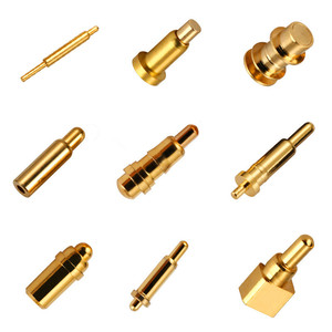 Werkseitig vergoldete Feder-Pogo-<span class=keywords><strong>Pin</strong></span>-Sonden prüfung Pogo-<span class=keywords><strong>Pin</strong></span>-Magnet anschluss für Batterie ladegerät - Product Image 1