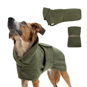 Custom New <strong>Dog</strong> Clothes Pajama and All Season Small Large <strong>Dog</strong> Bathrobe Pet Clothing Coat <strong>Dog</strong> Hoodie <strong>Drying</strong> <strong>Towel</strong> - Product Image 2