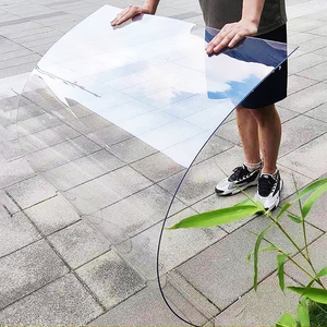 Plaques rigides modernes anti-UV, feuilles de polycarbonate transparentes pliables à froid pour toitures, pour entrepôts extérieurs et hôtels - Product Image 2