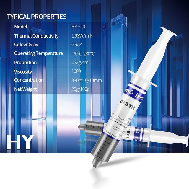 Thermal Paste Grey 30g Heat Sink Thermal Silicone Compound Silver CPU Processor Conductive Thermal conductivity 1.93 W/m.K