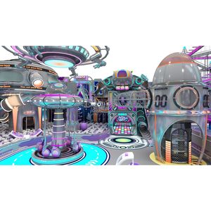 พื้นที่เล่นนุ่มนวลสำหรับเด็กเชิงพาณิชย์ขนาด 1,000 ตร.ม. โครงสร้างสนามเด็กเล่นในร่ม ศูนย์รวมความบันเทิงสำหรับครอบครัว อุปกรณ์สำหรับศูนย์การค้า - Product Image 6