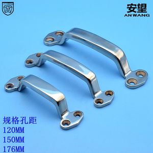 Manija Industrial de Acero Inoxidable 304 de Doble Orificio, Fundida con Precisión, Marca Anwang Hardware - Product Image 5