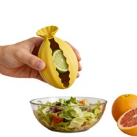 Versgeperste siliconen gel-sapcentrifuge, handmatig, multifunctioneel, sinaasappel citrus siliconenpers, huishoudelijk handmatig fruitgereedschap