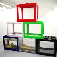 Creative Square Fish Breeding Box, Lego Type Aquarium