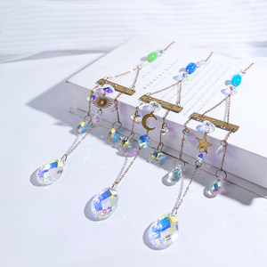 <span class=keywords><strong>Attrape</strong></span>-rêves en cristal exquis, décoration suspendue, <span class=keywords><strong>attrape</strong></span>-rêves anti-mal, carillons éoliens, <span class=keywords><strong>attrape</strong></span>-soleil circulaire - Product Image 1