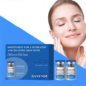 OEM ไมโครไบโอเม แอมพูล สำหรับเซรั่มบำรุงผิวหน้า เปปไทด์ ต่อต้านริ้วรอย เติมความชุ่มชื้น ฟื้นฟูผิว บำรุงผิวให้เปล่งปลั่ง ฟื้นฟูผิวให้ดูอ่อนเยาว์ - Product Image 1