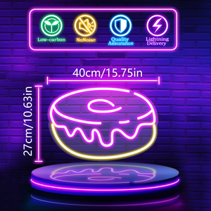 LED Neon <b>Light</b>, multi-color <b>wall</b> decor, <b>plug</b> powered, static display, ideal for bar decoration. - Product Image 5
