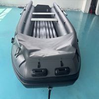 Bateau pneumatique à moteur de 4,7 m pour 8 personnes, haute vitesse, pour divertissement en plein air, fournisseur chinois pour commandes en gros