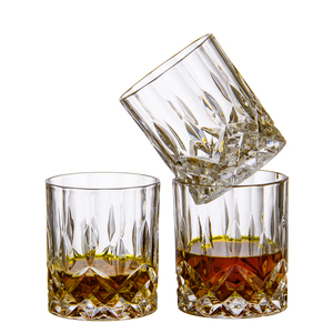 Stock In Stock fatti a mano incisa classici quadrati di liquore Decanter vetro whisky bottiglie <span class=keywords><strong>e</strong></span> <span class=keywords><strong>bicchieri</strong></span> Set per gli uomini regalo - Product Image 4