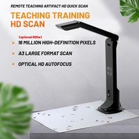 Autofoco de alta definición USB Visual Presenter Escáner de documentos Cámara de documentos 8M Negro Guangdong Notebook Gamer Stock 24 Bit