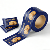 Rouleau de film laminé PE soufflé à chaud pour bonbons, qualité alimentaire, imperméable, imprimé sur mesure, emballage protecteur