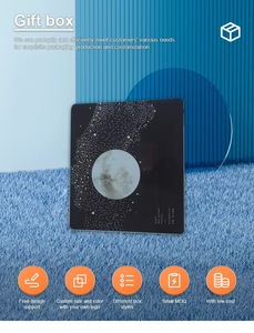 고급 화장품 컬러 소프트 콘택트렌즈 포장 박스, 맞춤 디자인 로고 콘택트렌즈 아이섀도우 팔레트 포함 - Product Image 3