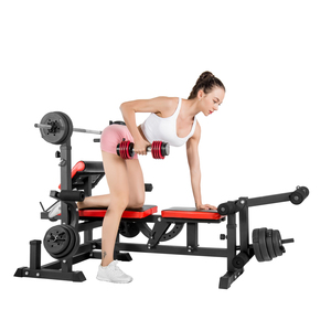 Banco de Ejercicios Multifuncional de Metal Ajustable para Gimnasio en Casa, Capacidad Máxima de Usuario 120 kg - Product Image 3
