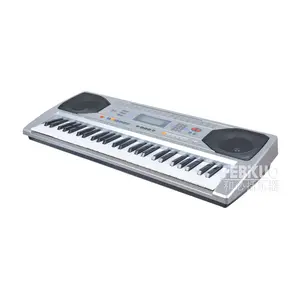 新款YM-588发光二极管54键标准电子键盘钢琴风琴，16级节拍设置