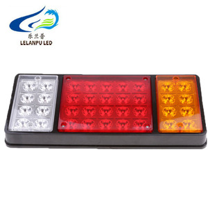 Lelanpu Siêu Sáng LED Đuôi Ánh Sáng Tín Hiệu Phanh Dừng Ngược Cảnh Báo Phía Sau Chỉ Số Đèn Xe Tải Trailer Van Xe Đèn Xe - Product Image 4