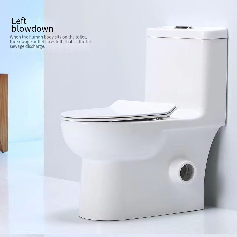 Diseño de descarga de aguas residuales del lado izquierdo