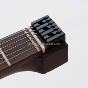 6 <b>String</b> Guitar Fanned Fret Headless Guitar Burl <b>Top</b> Ash Body Manufacturer Supply OEM Guitar Set for Beginner - Product Image 3