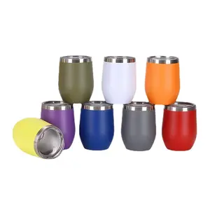 Customizable Eggshell Cup Children Press Type Water Flowing Thermal Insulation Back School Corrosion Resistant Coating Boiling