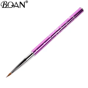 <span class=keywords><strong>BQAN</strong></span> 1PCS Pincel de Uñas 3D Morado, Pincel de Arte para Uñas Acrílicas, Pincel de Kolinsky Sable Puro, Pincel de Dibujo 3D - Product Image 4