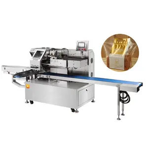 Rotary Premade Plastic Rubber Bag Loaf Toast Bread Packing Machine And Bread Bag Clip Packaging Machine For Trade