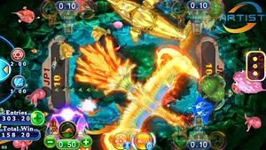 Fire Link VegasX携帯電話パッドで遊ぶコンピューターゲームフュージョンマルチゲーム送料無料Ocean king of Popオンライン魚ゲームアプリ