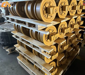 מחפר מחפר חלקים התחתון רולר מסלול רולר עבור <span class=keywords><strong>komatsu</strong></span> pc50 pc60 pc120 pc200 <span class=keywords><strong>pc130</strong></span> - Product Image 2