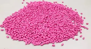 Diskon besar pabrik masterbatch kualitas baik PP/PE warna plastik Masterbatch warna merah muda master batch