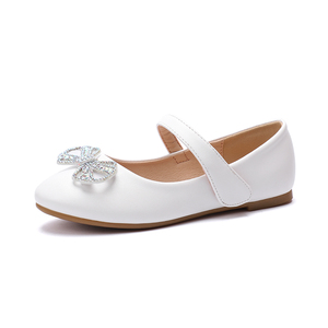 Sapato infantil de verão, sapato de princesa, laço, sapato único para meninas, estudantes, sandália preta - Product Image 2