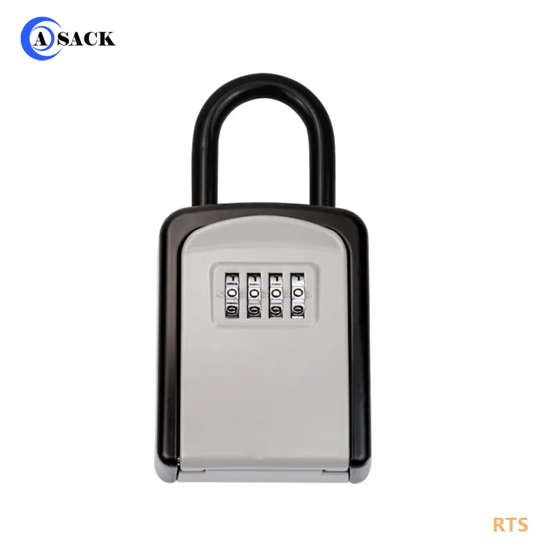 Combination Lockbox for House Key Storage Combo Door Locker Key Lock Box with Code