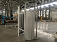 Máquina de Ejercicios Multifuncional Comercial con Tubo Ovalado Plano, Polea Doble Ajustable y Cable Cruzado en Venta