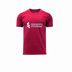 新款升华印花高品质来样定做足球队系列足球服设计定制设计男式足球服衬衫