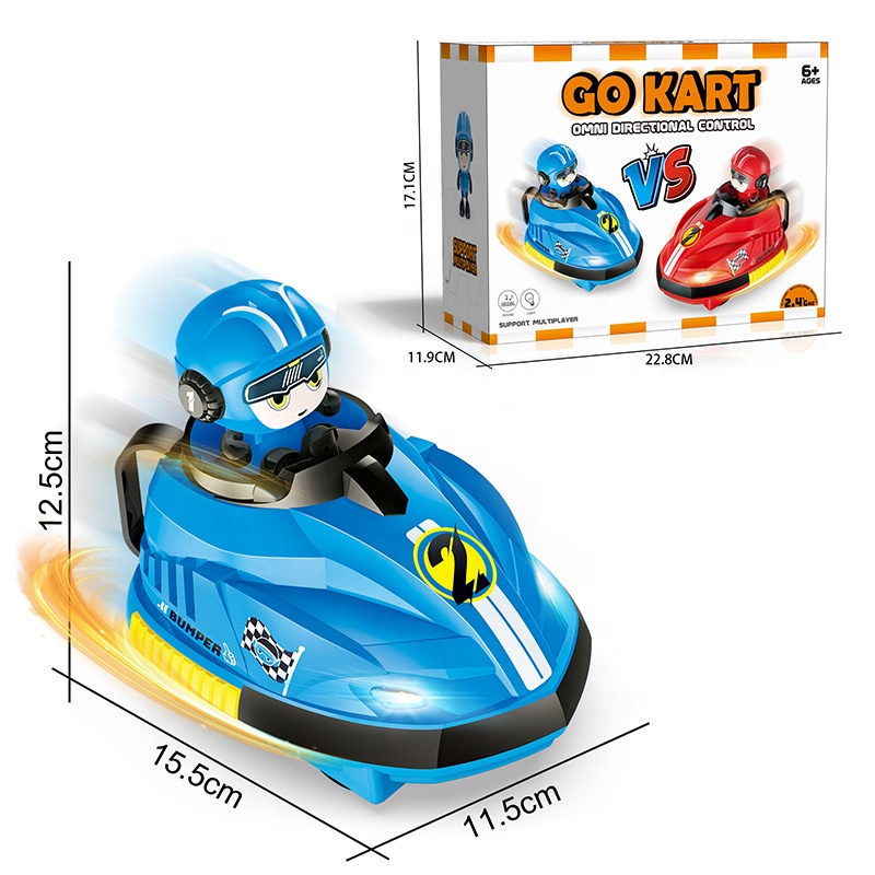 Популярная Поддержка нескольких игроков, боевые игры RC Go Kart бампер для детей