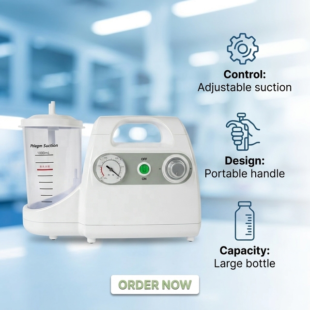 Electric Medical Phlegm Vacuum Suction Machine