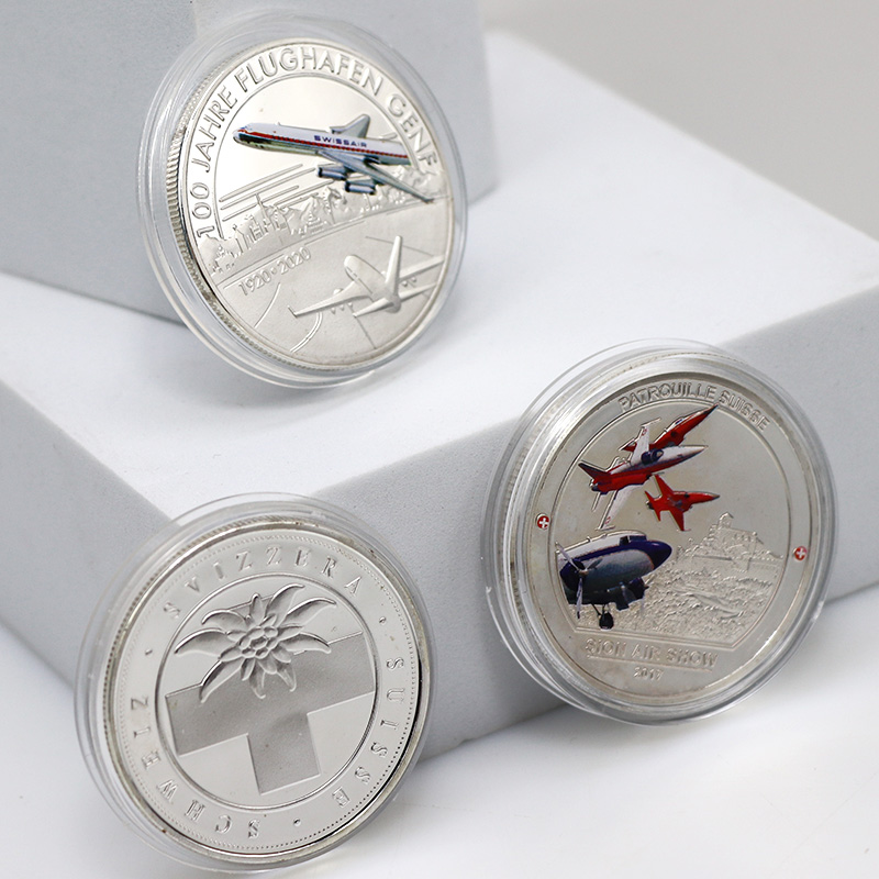 Custom LOGO Design Polytechnic Metal Challenge Coin Embossment Souvenir Coin