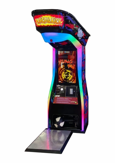 2025 Hot Game Ultimate Big Punch With Ticket or Coco-cola Boxing Arcade Game Machine