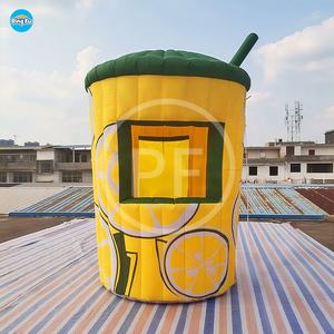Publicité extérieure personnalisée tente de fruit de pomme gonflable limonade gonflable stand de kiosque à vendre <span class=keywords><strong>location</strong></span> - Product Image 1