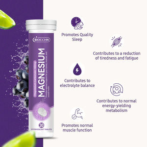 Oem תווית פרטית מגנזיום לוח אפורוסנט לוח | 30 טבליות | תוספי מגנזיום עבור התאוששות שרירים & איזון אלקטרוליטי - Product Image 2