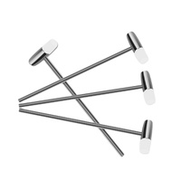 Outil de quincaillerie personnalisé Marteau à tête ronde plate en acier allié au titane Marteaux de machiniste