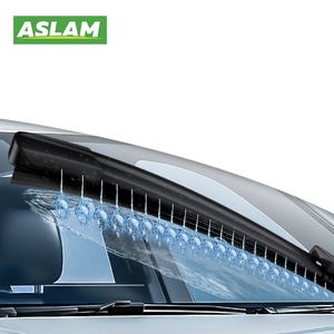 ใบปัดน้ำฝนรถยนต์ยางธรรมชาติคุณภาพสูง ASLAM พร้อมหัวฉีดน้ำ สำหรับ BMW Rover Tesla Land Rover พร้อมแขนโลหะ - Product Image 1