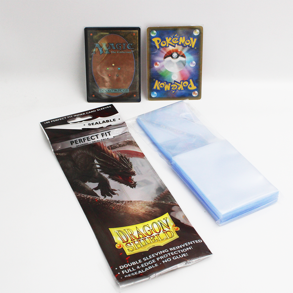 MTG Dragon Shield Inner Sleeve Sealable Card Sleeves Transparent Super  clear| Alibaba.com