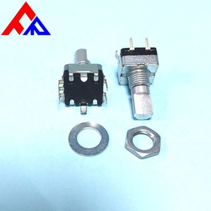 Süper eylül teklif yeni yüksek kaliteli PEC11 d-ekseni 6mm 5pin ses düğmesi kodlayıcı dijital darbe kodlayıcı