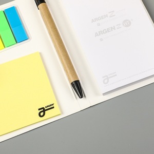 Argen Custom Creative Hardcover Notebook With Pen And Logo Printing Multifunction Promotional Note Pad JH 001 - Product Image 2