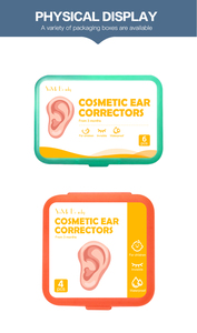 Vente en gros de bandes de correction d'oreilles pour bébés, transparentes, en silicone médical, pour une correction instantanée - Product Image 6