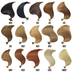 Estensioni di <span class=keywords><strong>Capelli</strong></span> Europei Lisci Naturali a Doppia Trama, Durata 7 Anni, 15A <span class=keywords><strong>Biondo</strong></span> Ghiaccio, Cuticola Allineata, Remy, Annodate a Mano - Product Image 6