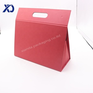 Sang trọng từ gấp quần áo bao bì hộp với xử lý dễ dàng để thực hiện và tái sử dụng tùy chỉnh Giấy hộp quà tặng cho may mặc - Product Image 2